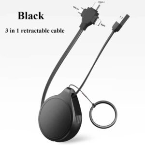 Yoyo Drops 3-in-1 Charging Retracting Data Cable XG