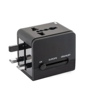 UV200 USB Universal Travel Adapter (Black)