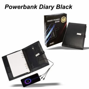 Powerbank Diary Black - JX