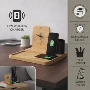 Zen charge Bamboo Wireless Charger - PP