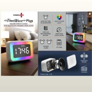 TIME WAVE BLUETOOTH SPEAKER - PP