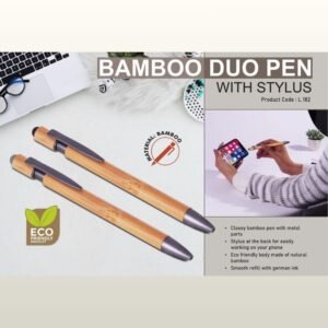 BAMBOO DUO PEN WITH STYLUS - PP