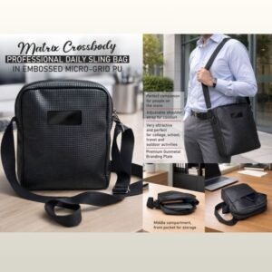 MATRIX CROSSBODY SLIM BAG - PP
