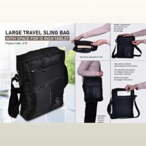 LARGE TRAVEL SLING BAG - PP