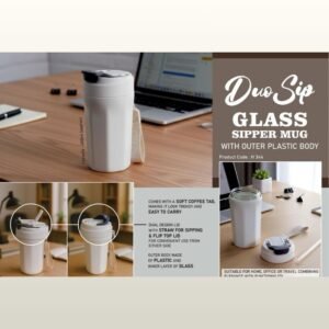 DUO SIP GLASS MUG - PP