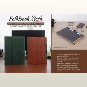 FOLDBOOK STASH NOTEBOOK - PP