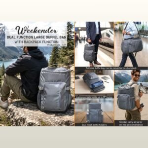 WEEKENDER LARGE DUFFEL BAG - PP