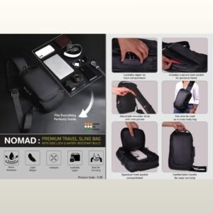 NOMAD PREMIUM TRAVEL SLING BAG - PP