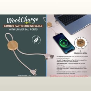 WOOD  CHARGE BAMBOO CHARGING CABLE - PP