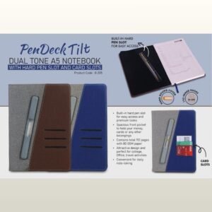 PENDECK TILT A5 NOTEBOOK - PP