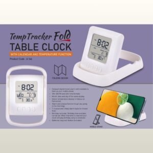 TEMP TRACKER TABLE CLOCK - PP