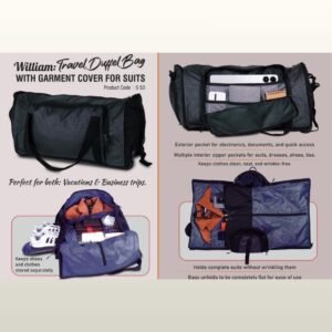 TRAVEL DUFFEL BAG - PP