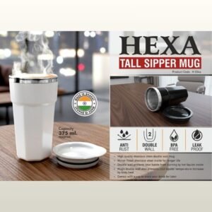 HEXA TALL SIPPER MUG - PP