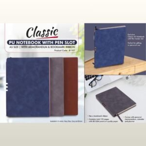 CLASSIC PU NOTEBOOK - PP