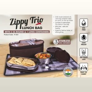 ZIPP TRIO LUNCH BAG - PP