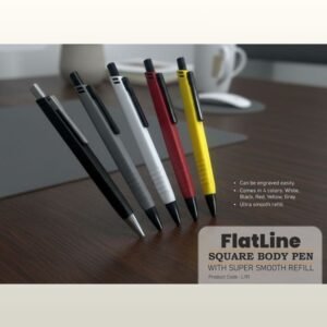 FLATLINE SQAURE BODY PEN - PP