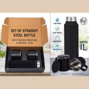 SET OF STEEL BOTTLE AND MUG - PP