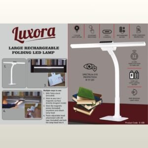 LUXORA LARGE RECHARGBLE LED LAMP - PP