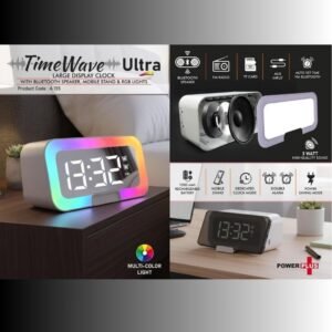 TIME WAVE  ULTRA CLOCK AND SPEEKAR - PP