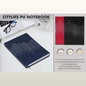 CITYLIFE PU NOTEBOOK - PP