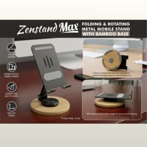 ZENSTAND MAX MOBILE STAND  BAMBOO BASE - PP