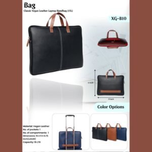 CLASSIC VEGAN LAPTOP BAG 10 - XG