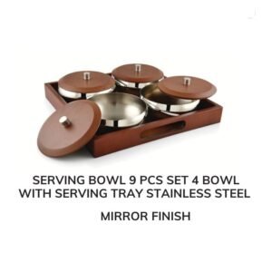 SERVING BOWL 9PCS - SHAPES
