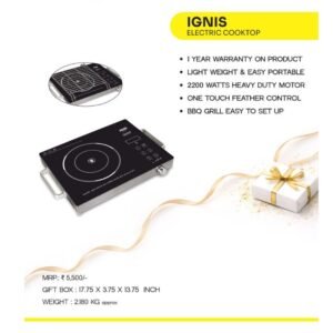 IGNIS ELECTRIC COOKTOP - PRIDE