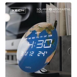 DIGITAL CLOCK SOLAR - XECH