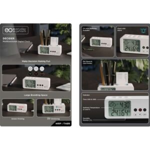 DECIDER DIGITAL CLOCK - EO