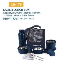 LAVISH LUNCH BOX - OLIVEWARE
