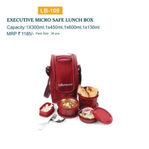 EXECUTIVE MICRO SAFE LUNCH BOX- OLIVEWARE