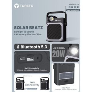 SOLAR BEATZ SPEAKER 20W - TORETO