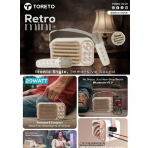 RETRO MINI+ SPEAKER 10W - TORETO