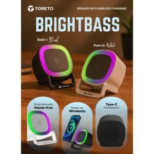 BRIGHTBASS SPEAKER WITH CHARGING - TORETO