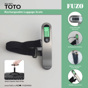 TOTO RECHARGEABLE LUGGAGE SCALE - FUZO