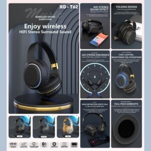 HIFI STEREO SURROUND HEADPHONES - XG