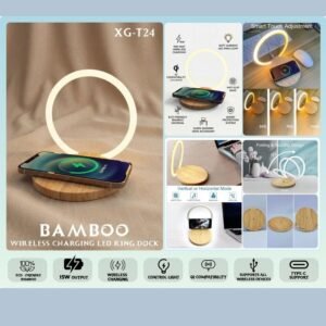 BAMBOO CHARGING LED DOCK - XG
