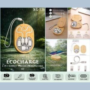 ECOCHARGE BAMBOO CHARGING CABLE 15W -