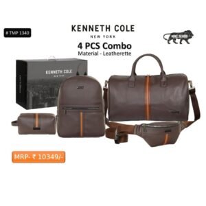 LEATHERETTE BAG COMBO 4 IN 1 - KENNETH COLE