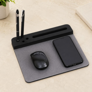 Wireless Mousepad cum pen stand - VS