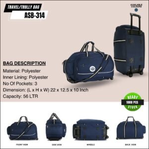 Duffle Trolley Bag - ASB 314