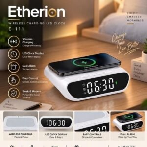 ETHERION LED CLOCK - EZEE