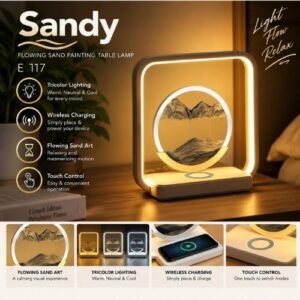 SANDY PAINTING TABLE LAMP - EZEE